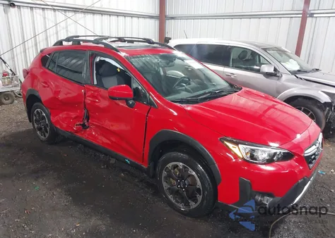 2021 Subaru Crosstrek Premium from USA, damaged, VIN JF2GTAEC2M8680586
